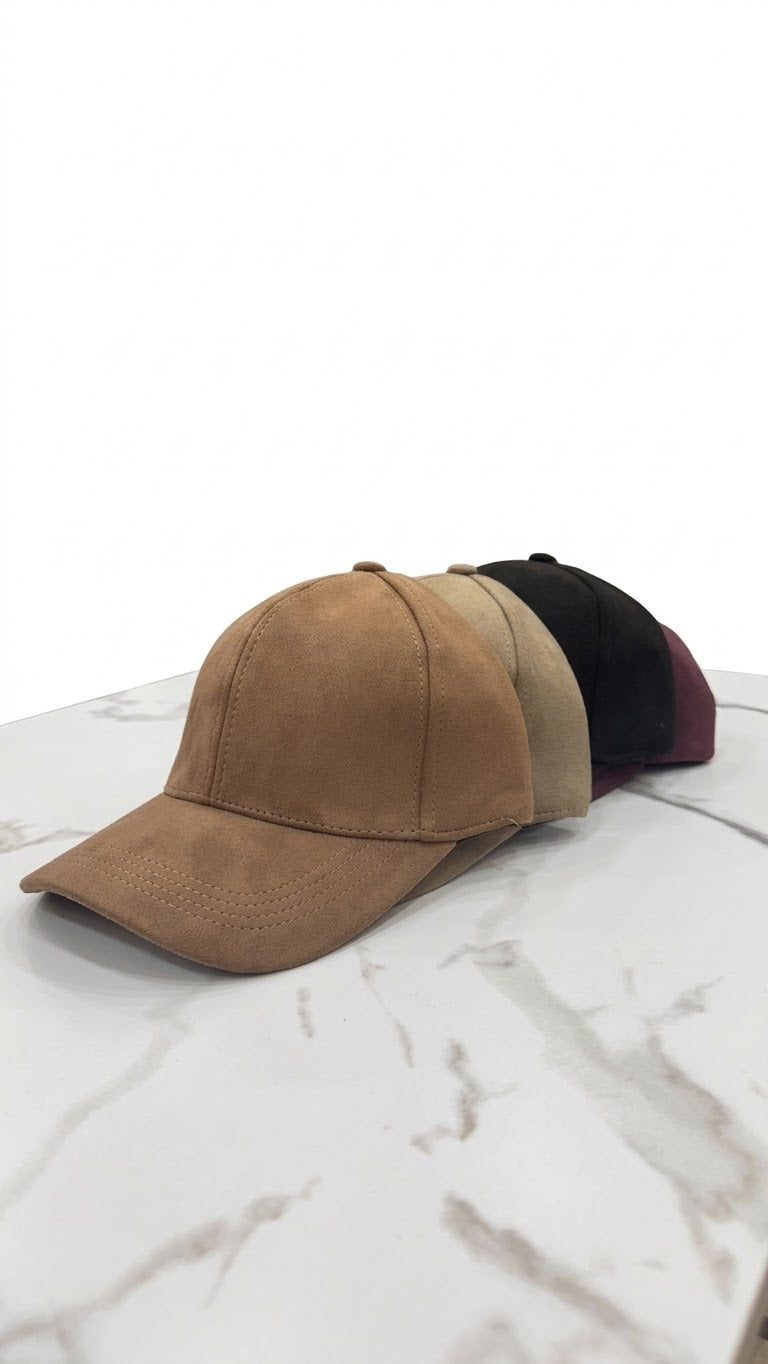 Cappelli con visiera scamosciati VERONICA