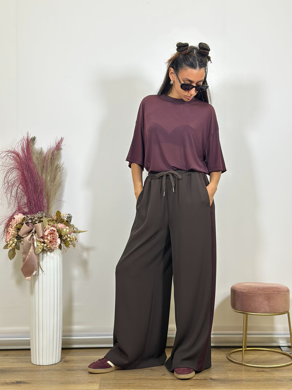 Pantaloni Morbidi Lumina Claire