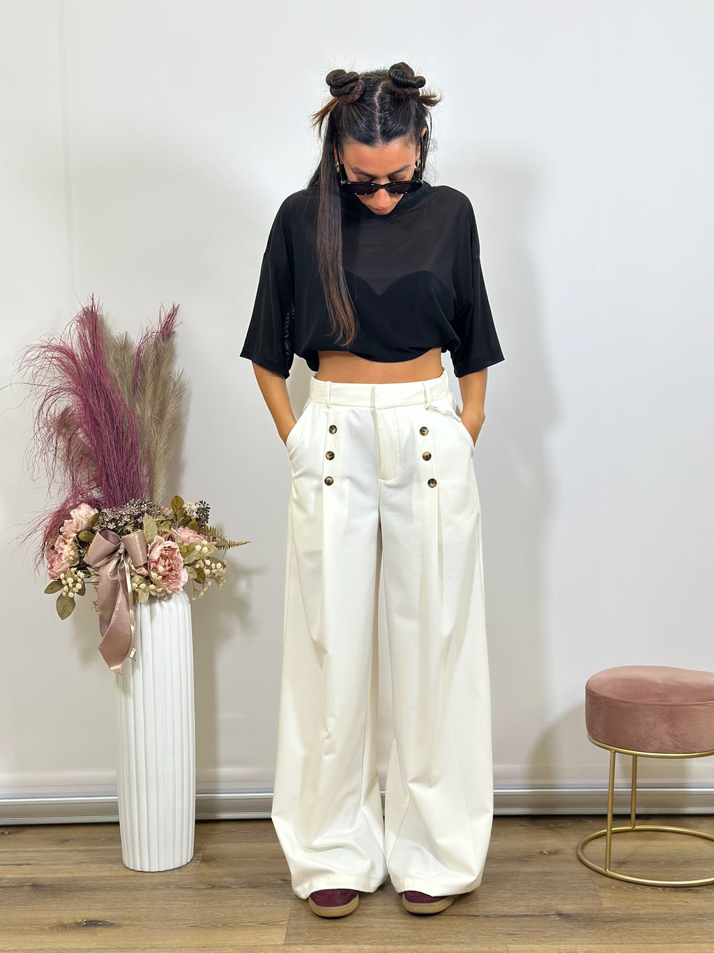 Pantalone palazzo LUMINA Barbara
